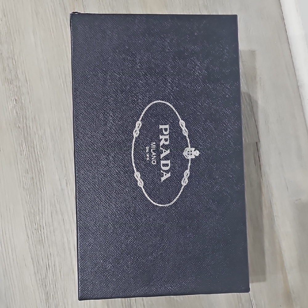 Prada Navy Box with White Logo